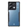 Husa tactica Quantum Stealth pentru Xiaomi Redmi Note 13 5G Transparent/Negru