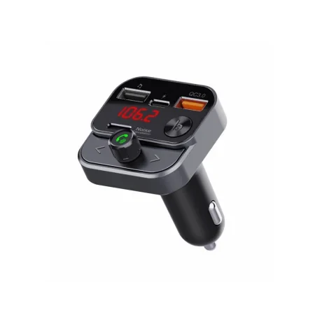 Transmitator FM Swissten Bluetooth + Incarcator Auto 2xUsb Negru