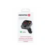 Transmitator FM Swissten Bluetooth + Incarcator Auto 2xUsb Negru