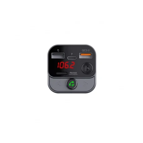 Transmitator FM Swissten Bluetooth + Incarcator Auto 2xUsb Negru