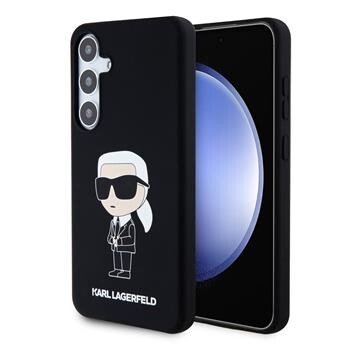 Husa spate Karl Lagerfeld silicon NFT pentru Samsung Galaxy S24 negru thumb