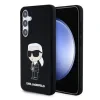 Husa spate Karl Lagerfeld silicon NFT pentru Samsung Galaxy S24 Plus negru