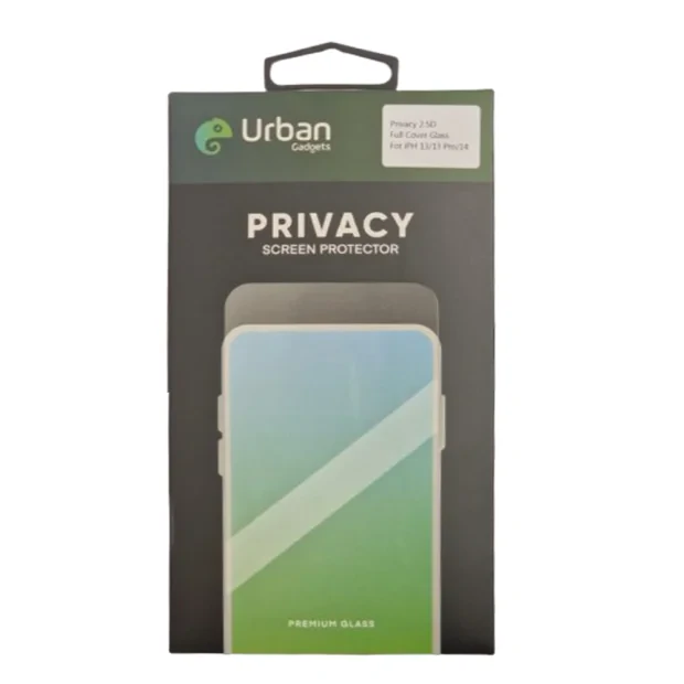 Folie Sticla Privacy Urban Gadgets Full pentru iPhone 14 Pro Negru