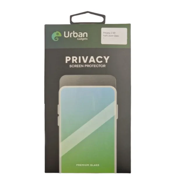 Folie Sticla Privacy Urban Gadgets Full pentru iPhone 15 Negru