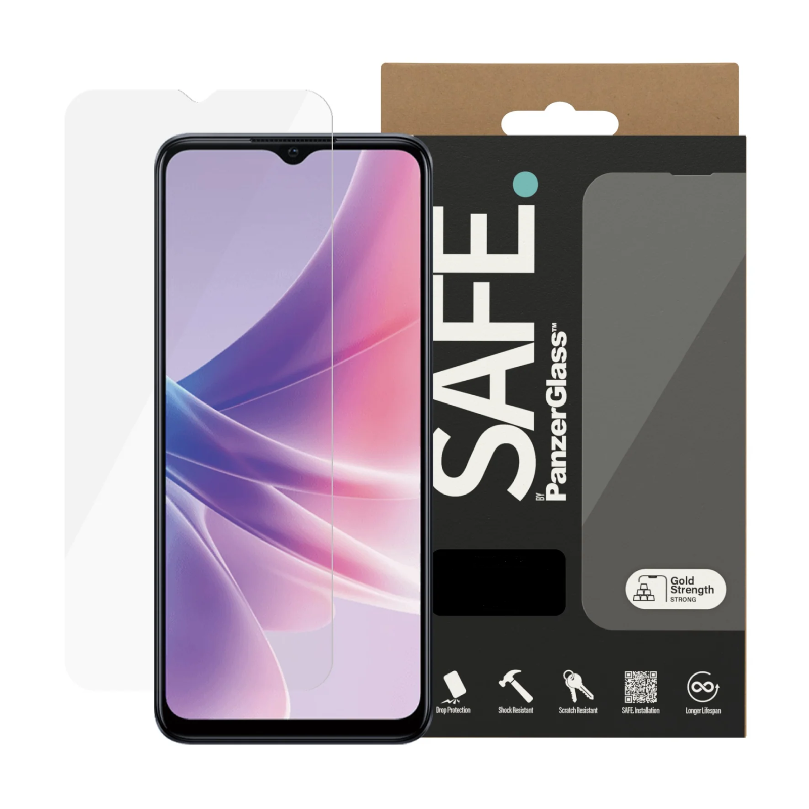 Folie Sticla PanzerGlass Safe UWF pentru Samsung Galaxy A25 5G cu aplicator, Transparent thumb