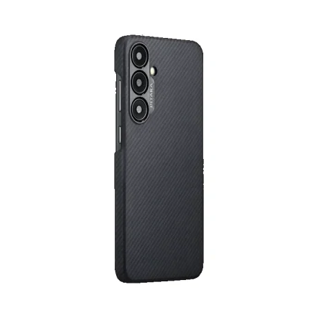 Husa Spate Pitaka Hard MagEZ 4 Aramid Twill pentru Samsung Galaxy S24 Plus KS2401S Negru/Gri