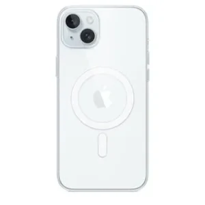 Husa Apple Clear Cover incl. MagSafe pentru iPhone 15 Plus Transparent