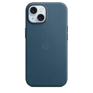 Husa Apple FineWoven incl. MagSafe pentru iPhone 15 Pacific Blue