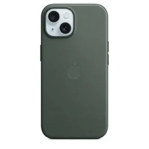 Husa Apple FineWoven incl. MagSafe pentru iPhone 15 Evergreen