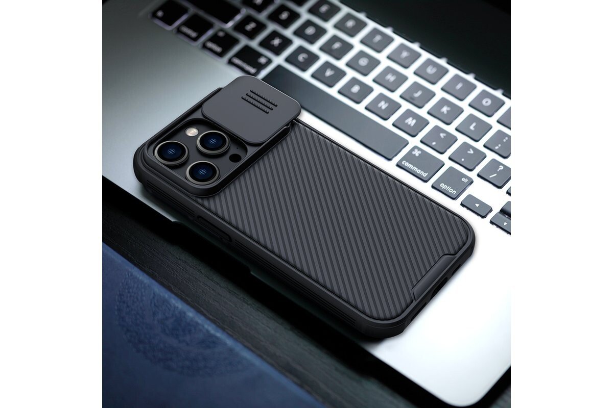 Husa Nillkin CamShield Pro Magnetic pentru iPhone 14 Pro Negru thumb