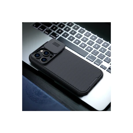 Husa Nillkin CamShield Pro Magnetic pentru iPhone 14 Pro Negru