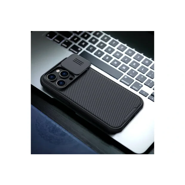 Husa Nillkin CamShield Pro Magnetic pentru iPhone 14 Pro Negru