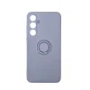Husa Spate Silicon Finger Grip pentru Samsung A55 Roz/Mov