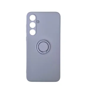 Husa Spate Silicon Finger Grip pentru Samsung A55 Roz/Mov