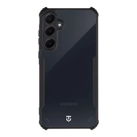 Husa Spate Tactical Quantum Stealth pentru Samsung Galaxy A55 5G Transparent/Negru