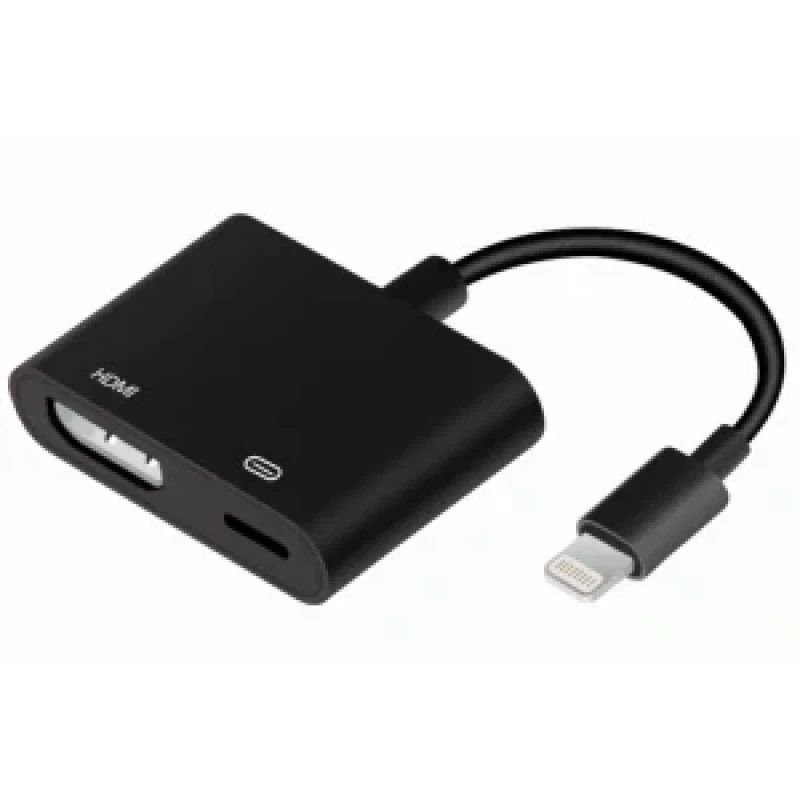 ADAPTOR VIDEO IPHONE LA HDMI Negru thumb