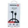 Cablu Date Magnetic Swissten Arcade Usb to Lightning 1.2m Negru