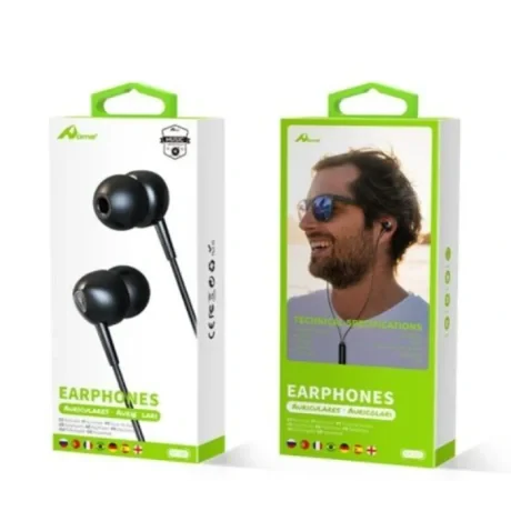 CASTI UNIVERSALE CU MICROFON JACK 3.5MM ALB