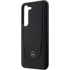 Husa spate Hard Mercedes Leather Urban pentru Samsung Galaxy S23+ Negru