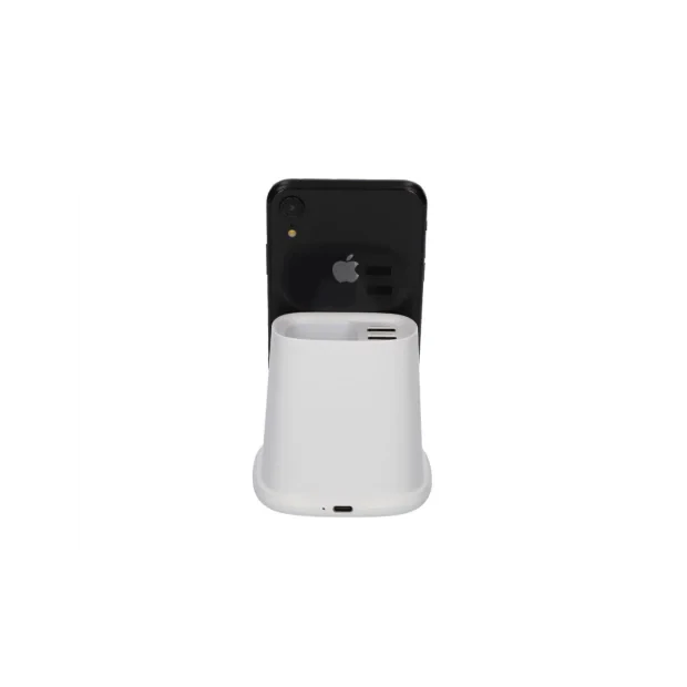 Incarcator Wireless cu Suport Birou Ksix 10W Alb