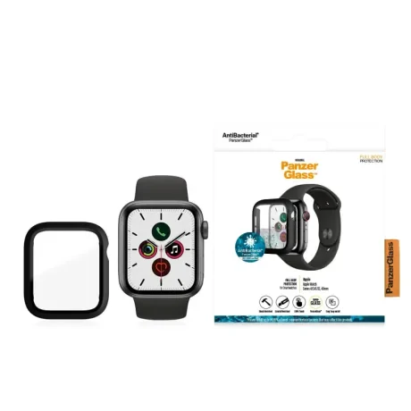 PanzerGlass Apple Watch Series 4 | 5 | 6 | SE 40mm - Corp complet | Sticla de protectie pentru ecran