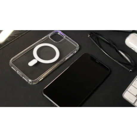Husa SwisstenClear Jelly MagStick pentru iPhone 15 Pro Transparent