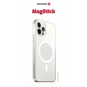 Husa SwisstenClear Jelly MagStick pentru iPhone 15 Pro Transparent