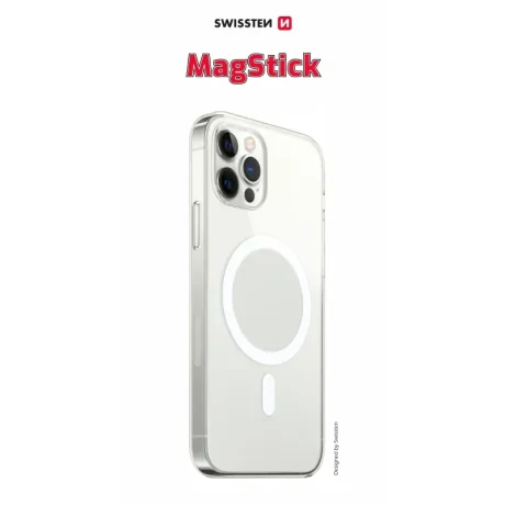Husa SwisstenClear Jelly MagStick pentru iPhone 15 Pro Transparent
