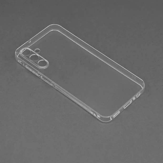 Husa Spate Silicon Slim pentru Samsung Galxy A15 Transparent