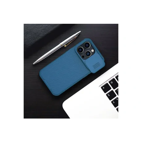 Husa Nillkin CamShield Pro  pentru Apple iPhone 14 Pro Max Blue