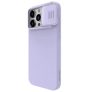 Husa Nillkin CamShield Silky pentru iPhone 15 Pro Misty Purple