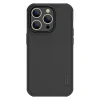 Husa Nillkin Super Frosted PRO pentru  Apple iPhone 14 Pro Max  Black (Without Logo Cutout)