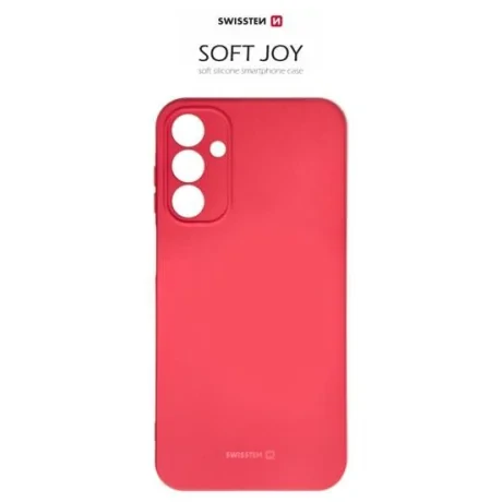 Husa Spate Swissten Silicon Soft Joy pentru Samsung Galaxy A24 Rosu