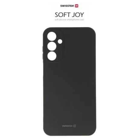 Husa Spate swissten Silicon Soft Joy pentru Samsung Galaxy A25 Negru