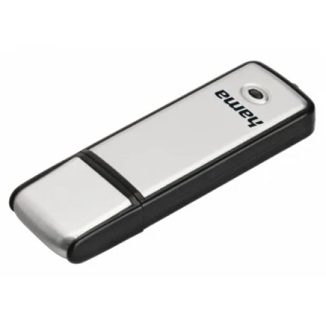 &quot;Fancy&quot; USB Flash Drive, USB 2.0, 128 GB, 15MB/s, black/silver