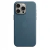 Husa Spate Apple FineWoven MagSafe pentru iPhone 15 Pro Max Albastru