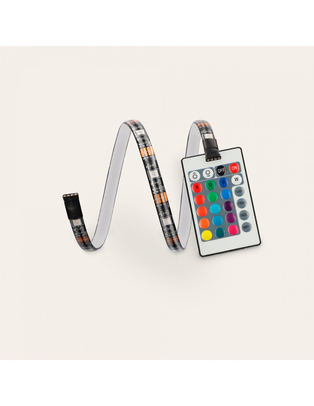 Banda Led Ksix RGB 5W Color Tv cu telecomanda pentru Televizor thumb