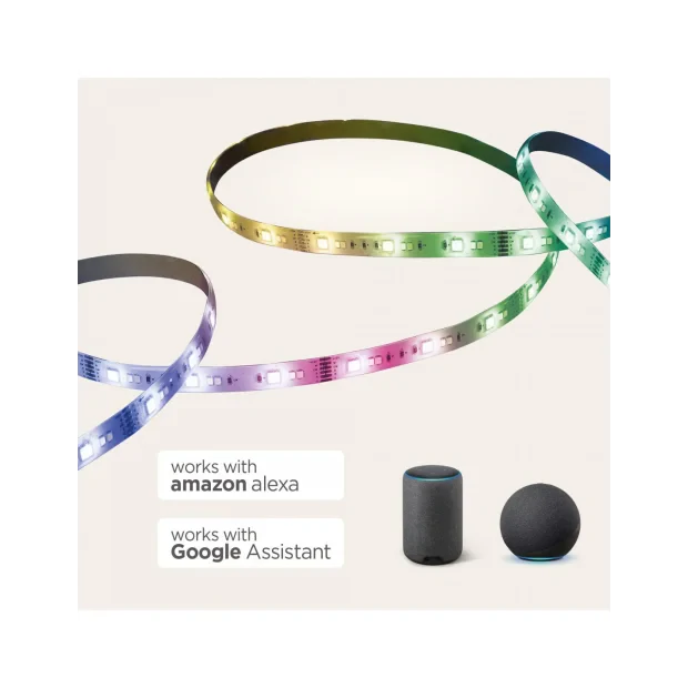 Banda SmartLed ksix RGB 5M cu Telecomanda Multicolor