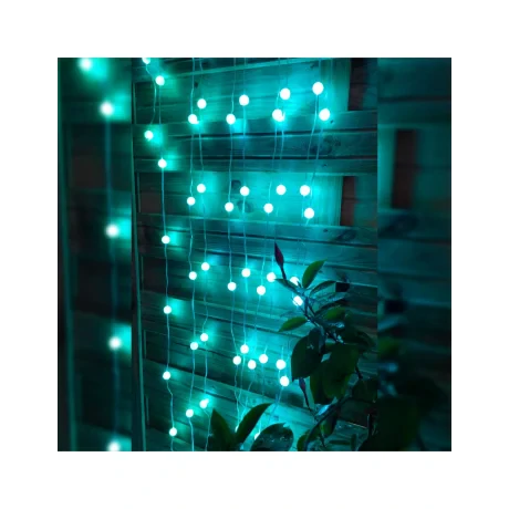 Banda SmartLEED ksix RGB 10M Leduri Rotunde cu Telecomanda Multicolor