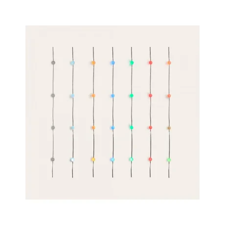 Banda SmartLEED ksix RGB 10M Leduri Rotunde cu Telecomanda Multicolor