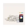 Banda SmartLEED ksix RGB 10M Leduri Rotunde cu Telecomanda Multicolor