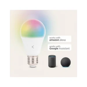 Bec Inteligent Ksix Wlan RGB-CCT 9W E27 Multicolor