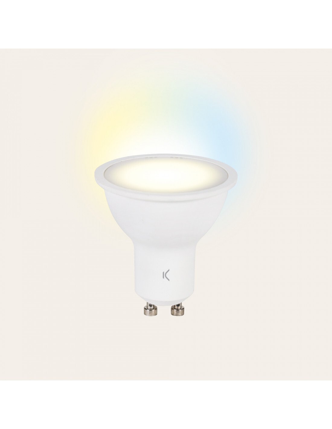 Set becuri inteligente Ksix Wlan CCT 5.5W Alb thumb