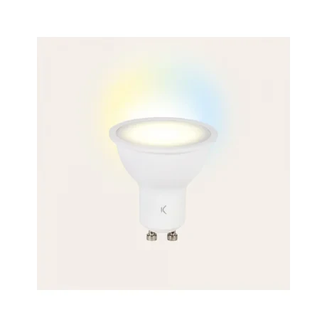 Set becuri inteligente Ksix Wlan CCT 5.5W Alb
