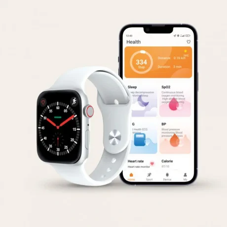 SmartWatch Ksix Urban 4 Alb