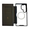Husa Book MagSafe pentru Samsung Galaxy S24 Ultra Negru