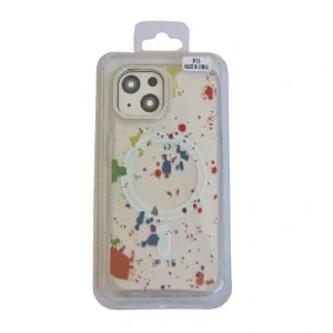Husa Spate Fashion MagSafe pentru iPhone 15 Multicolor