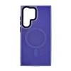Husa Spate Hard MagSafe cu Rama-Camera Metalica pentru Samsung Galaxy S24 Ultra Mov