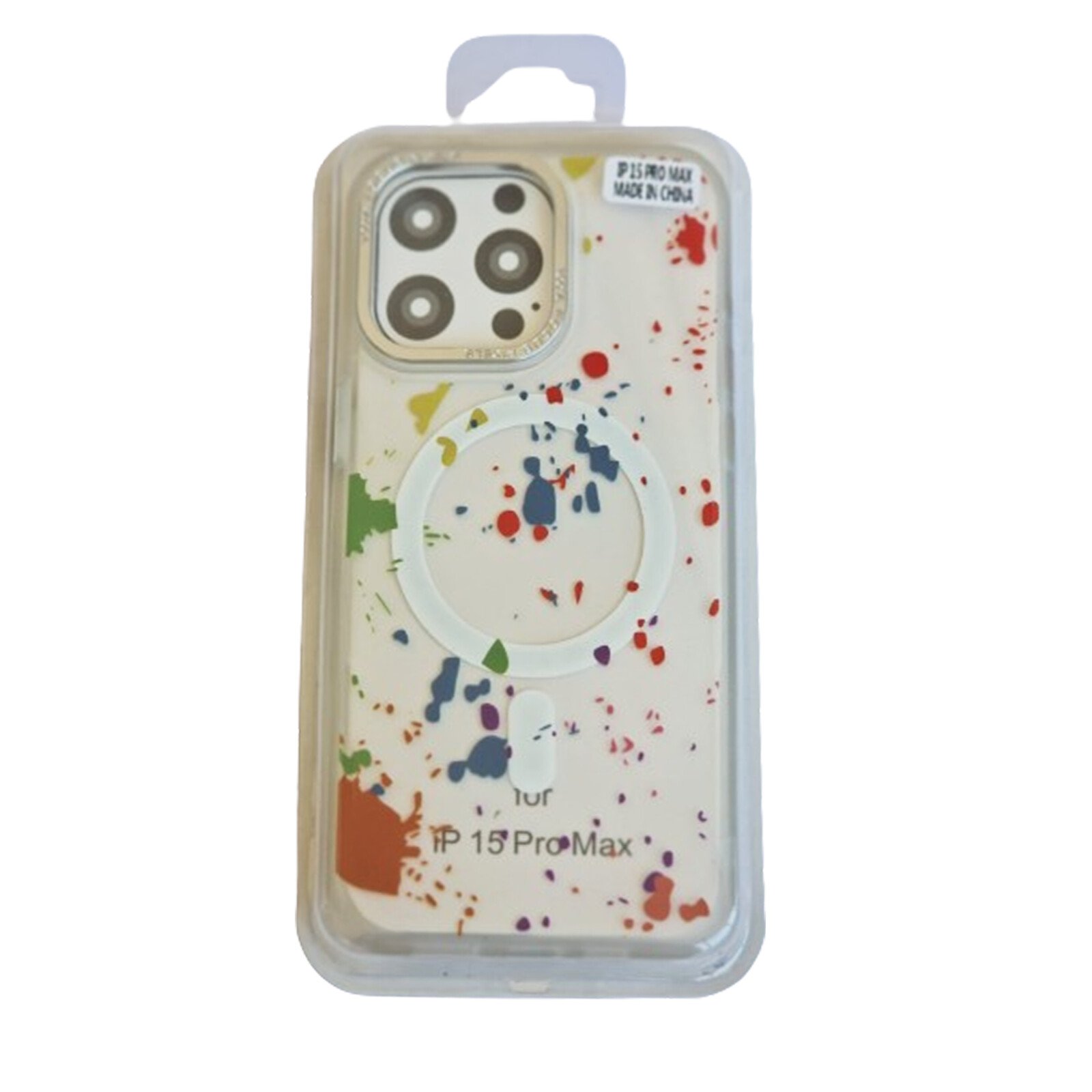 Husa Spate Fashion MagSafe pentru iPhone 15 Pro Multicolor thumb