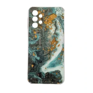 Husa Spate Fashion Marble pentru Samsung Galaxy A23 Verde